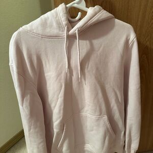 H&M Soft Pink Relaxed Fit Hoodie